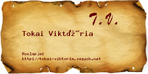 Tokai Viktória névjegykártya