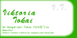 viktoria tokai business card